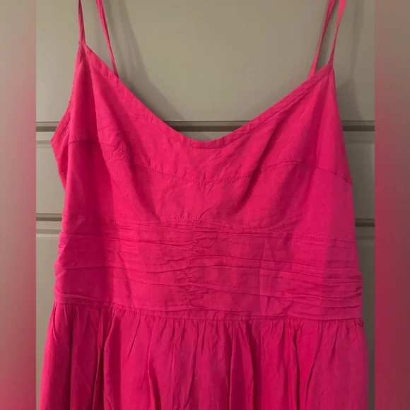 Universal Thread Pink Tiered Ruffled Maxi Sundress - Picture 2 of 5